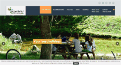 Desktop Screenshot of campingcolombres.com